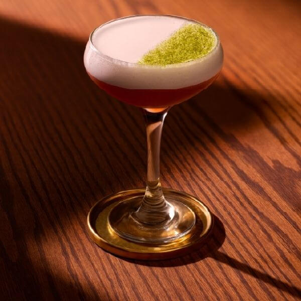 Cherry-Matcha Sour