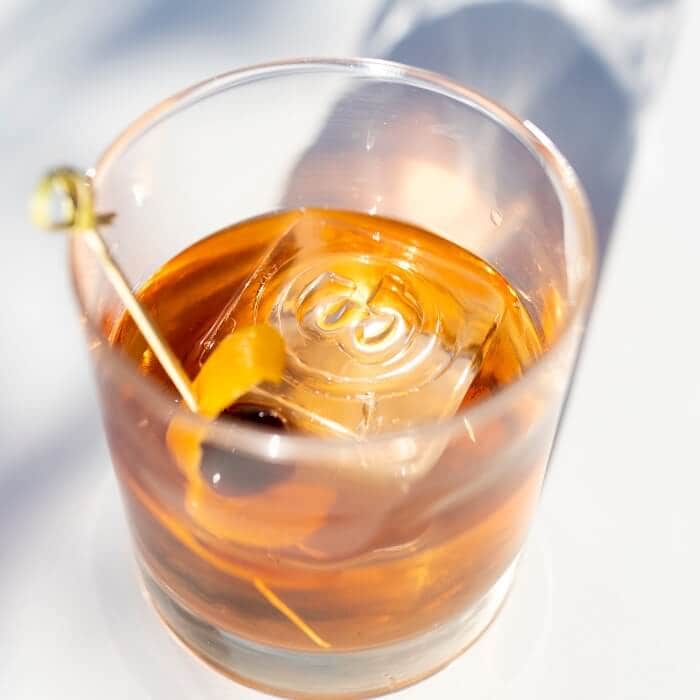 Old fashioned drink